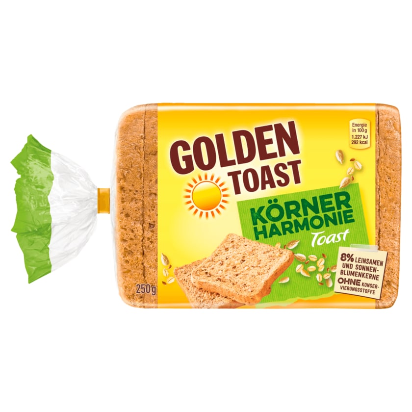 Golden Toast Körnerharmonie Toast 250g